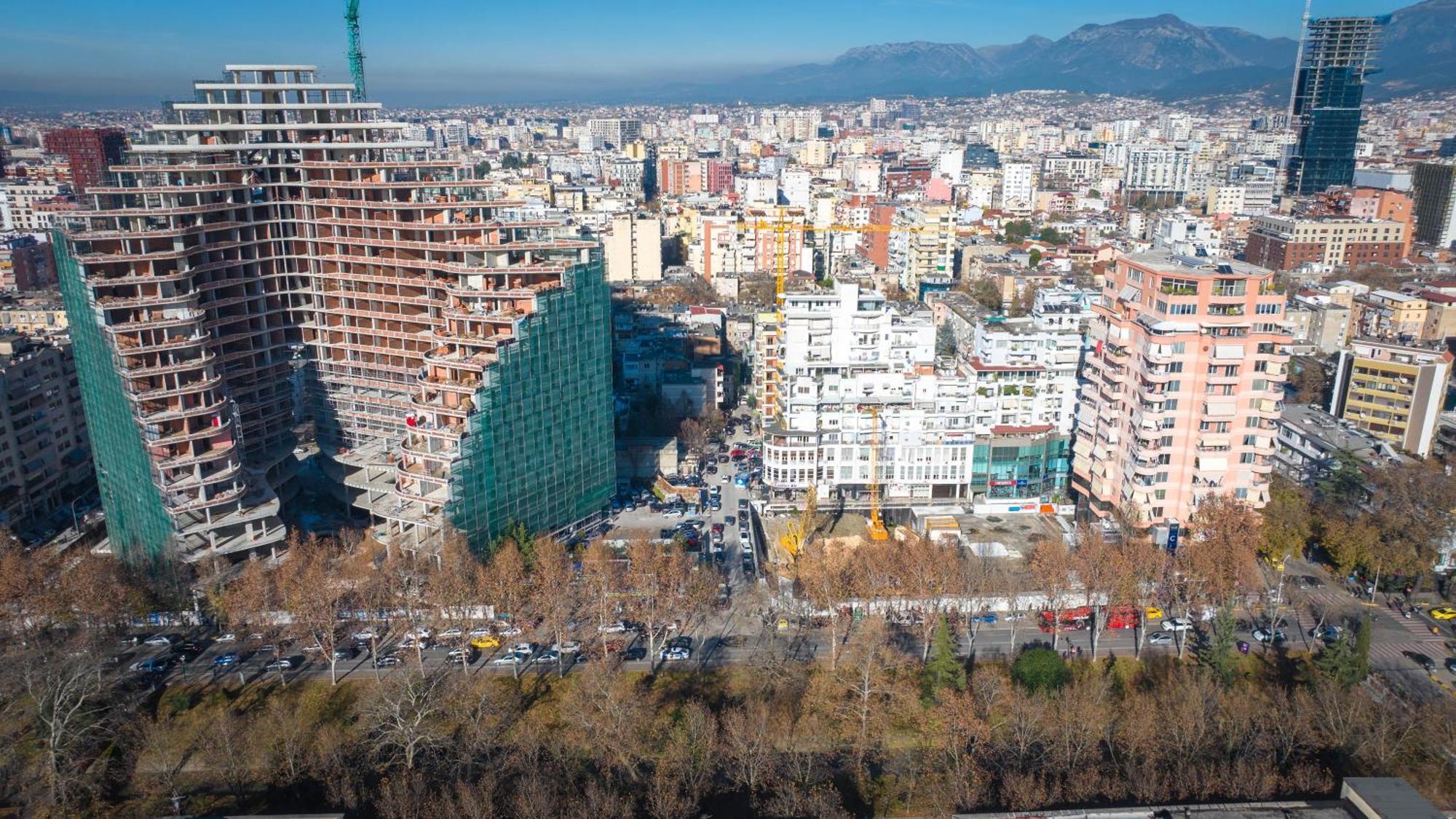 Hotel Aria Tirana Kültér fotó