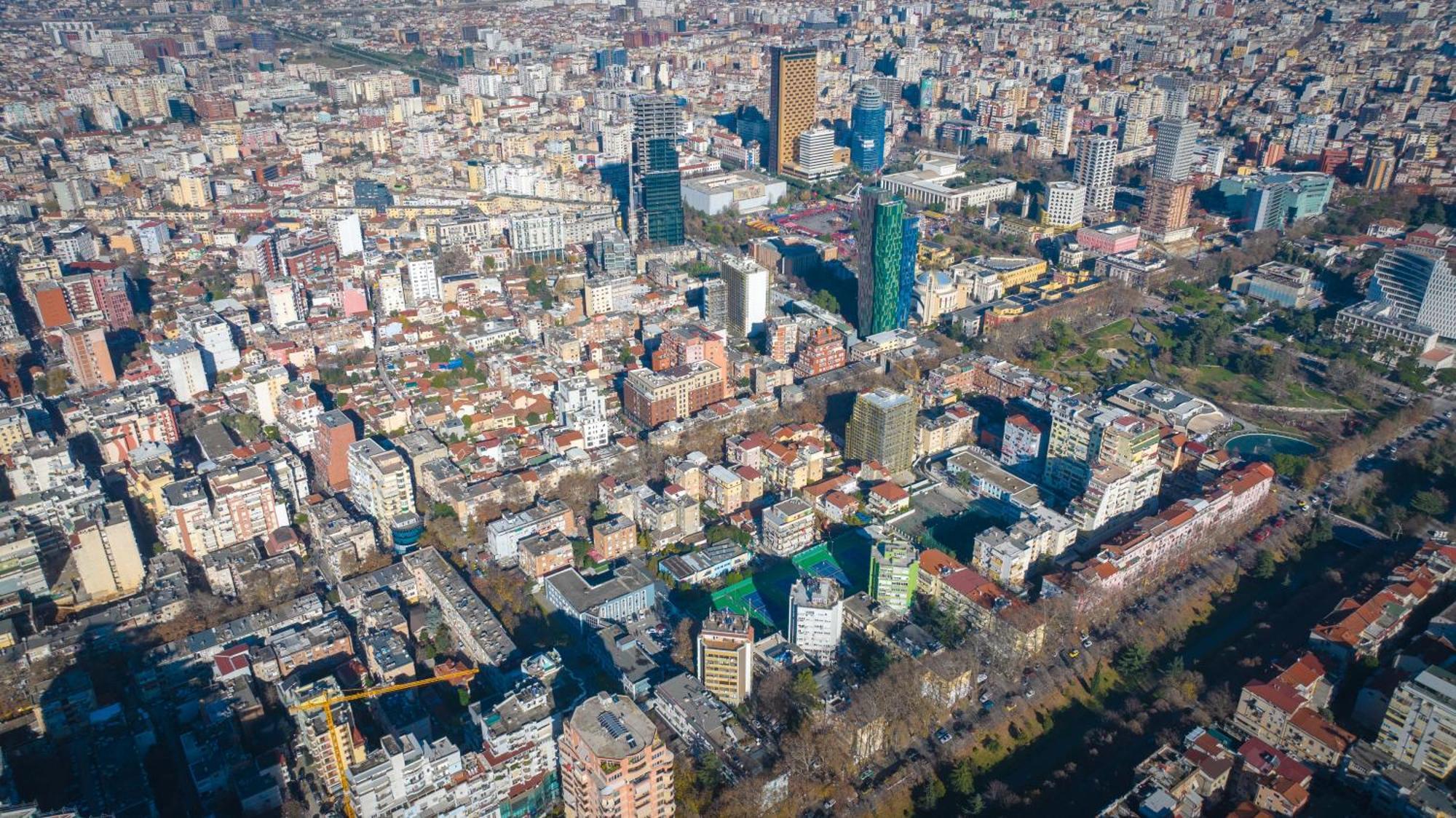 Hotel Aria Tirana Kültér fotó