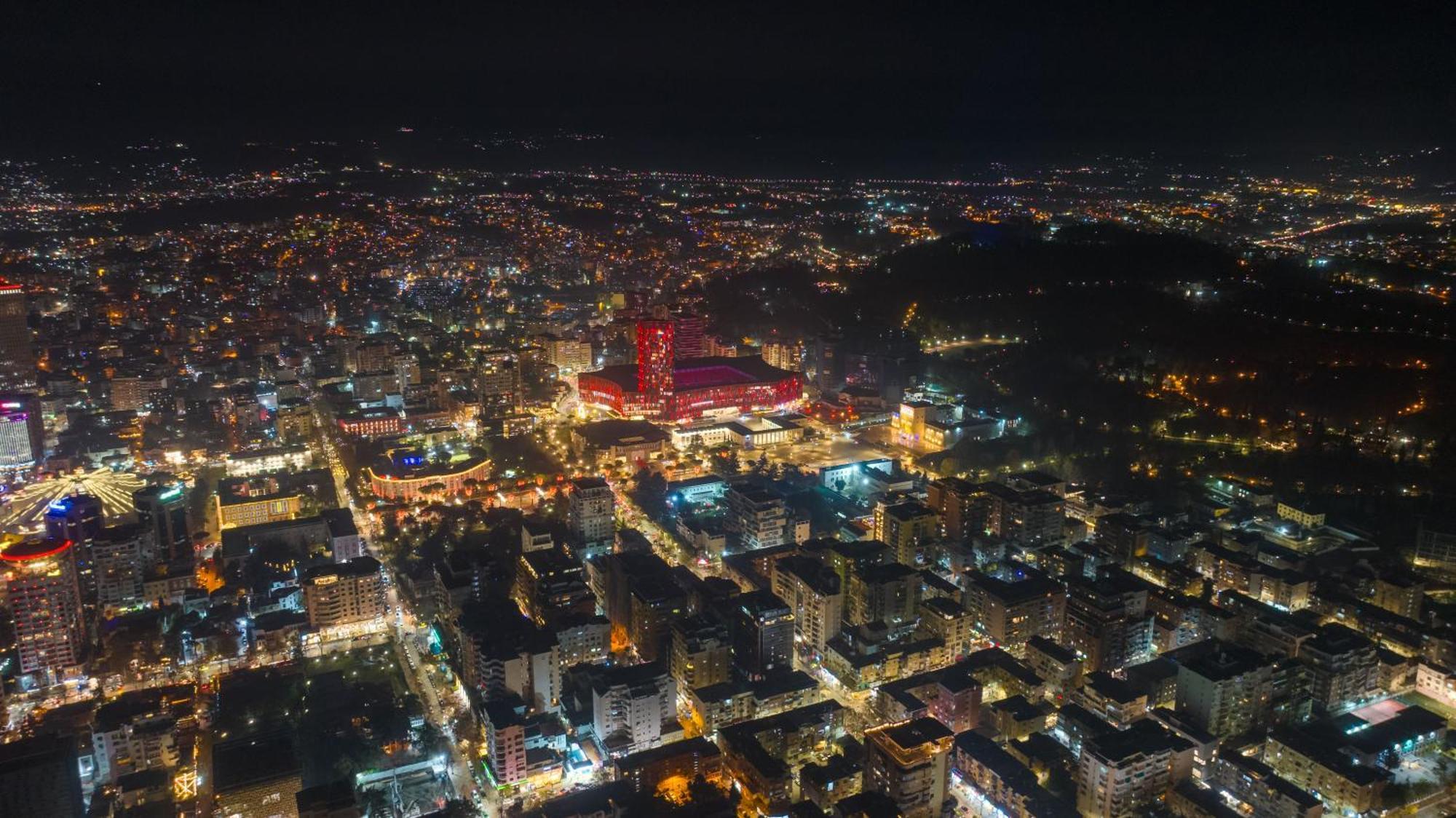 Hotel Aria Tirana Kültér fotó