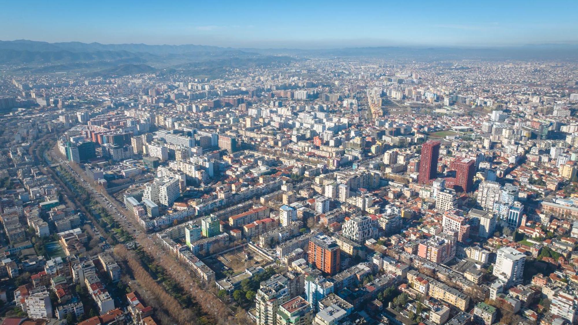 Hotel Aria Tirana Kültér fotó