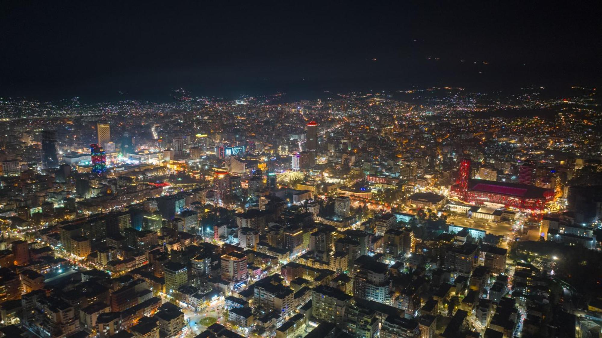 Hotel Aria Tirana Kültér fotó