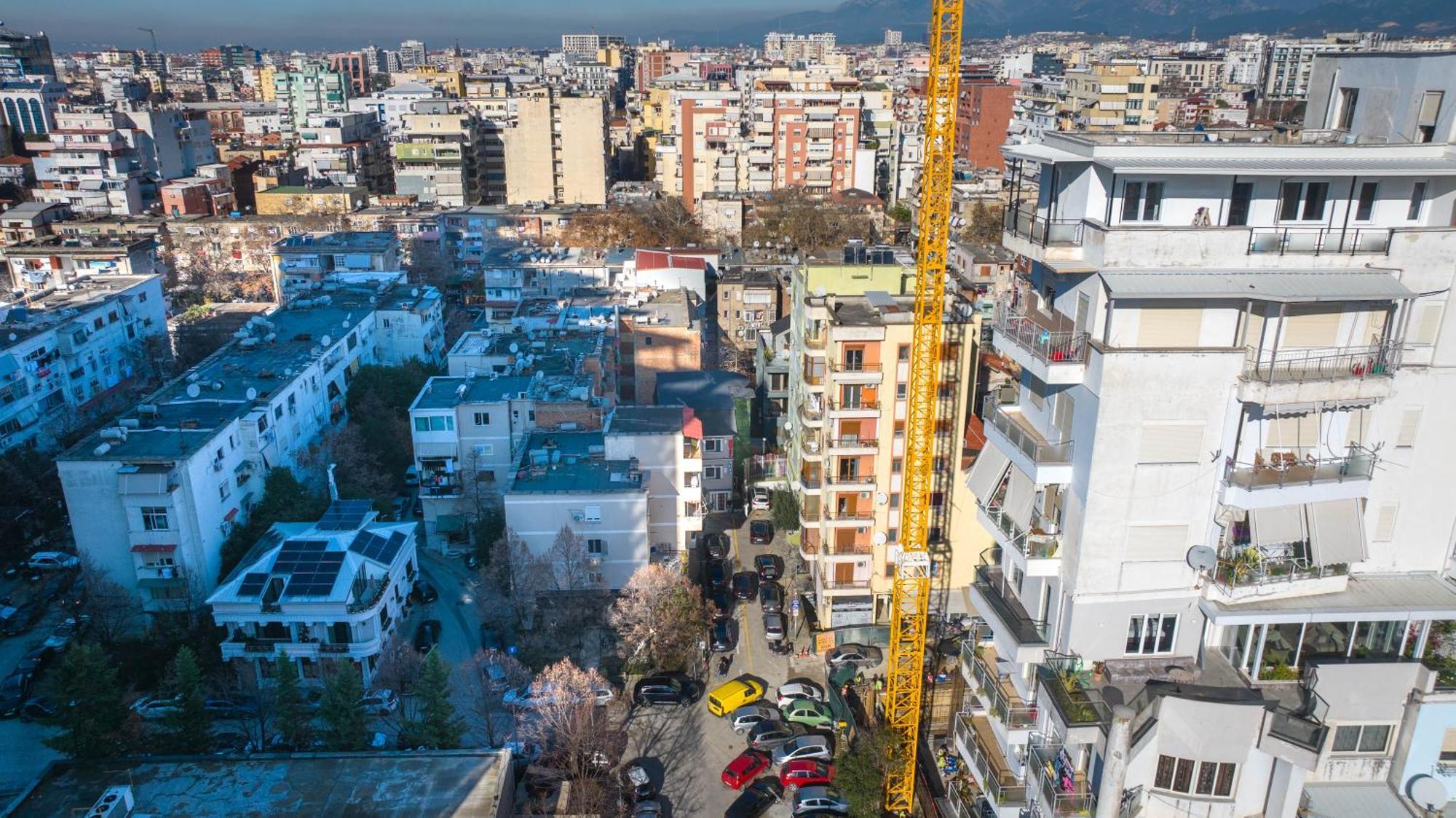 Hotel Aria Tirana Kültér fotó