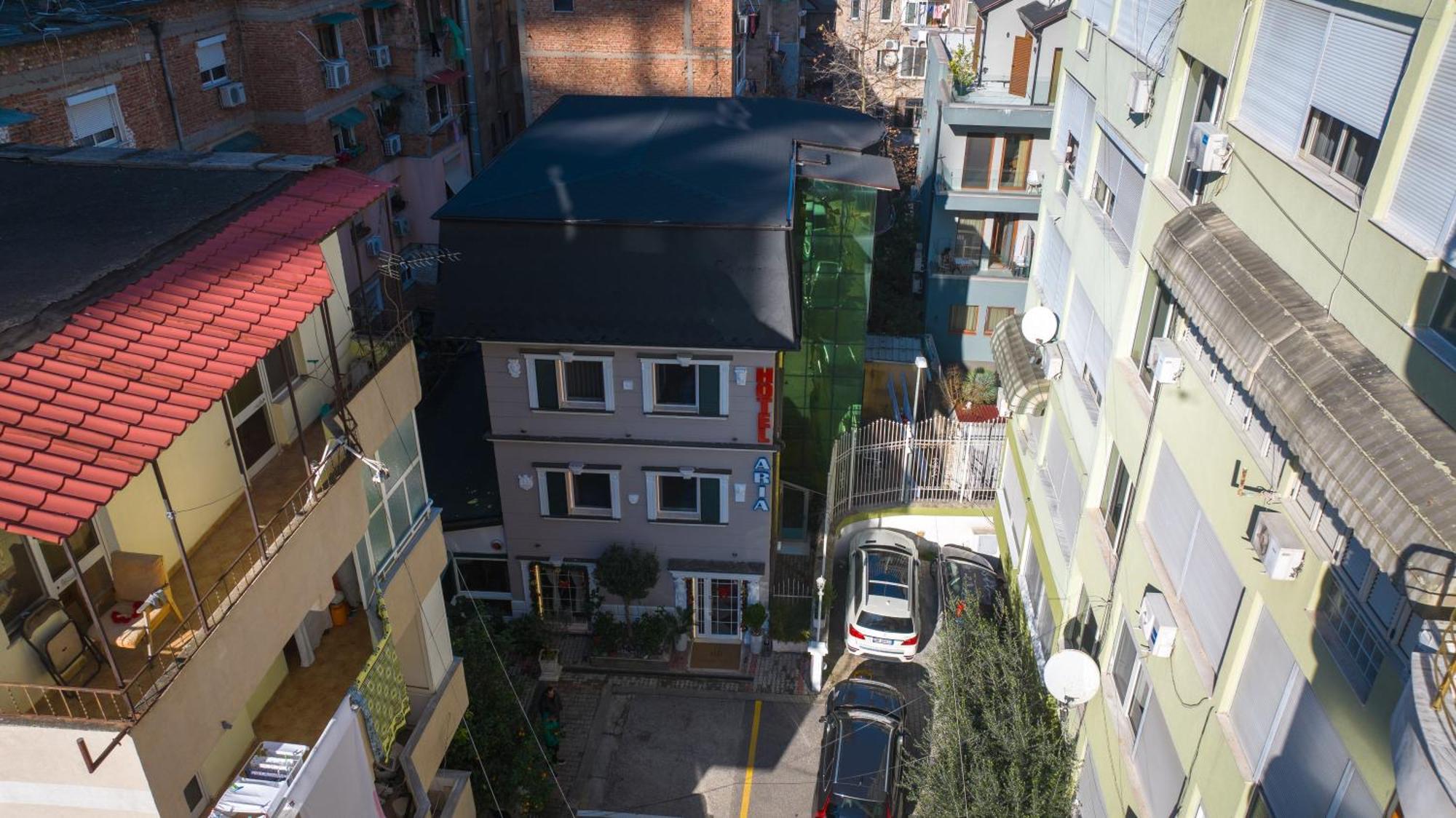 Hotel Aria Tirana Kültér fotó